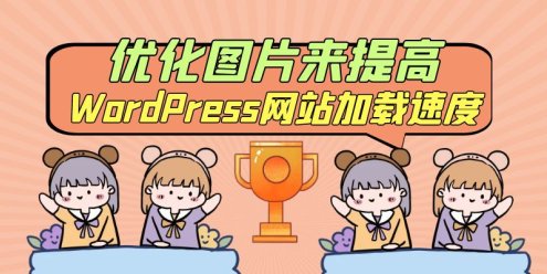 优化图片来提高WordPress网站加载速度