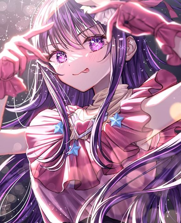 星野爱Pixiv同人壁纸，16岁的究极美少女