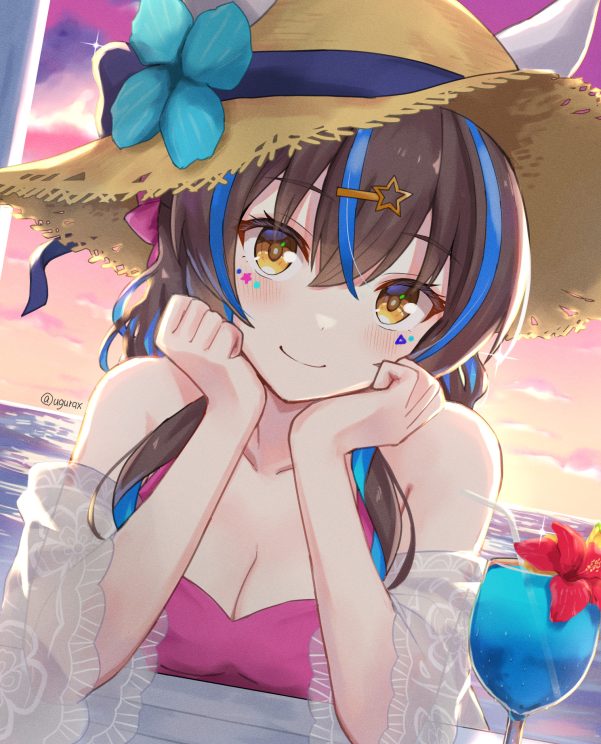 日本画师うぐら的插画作品推荐 快乐的辣妹马娘!