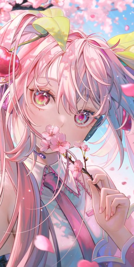 贴近双唇 – 花在嘴边插画特辑