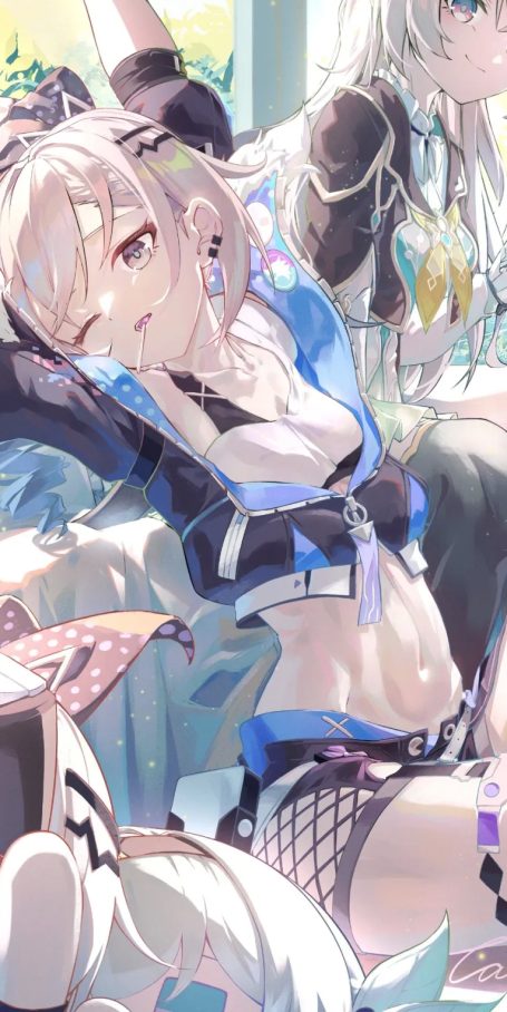 银狼：玩游戏吗？我家还蛮大的