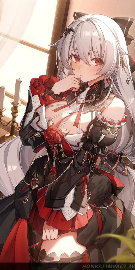 通红的脸颊 – 脸红女子插画特辑