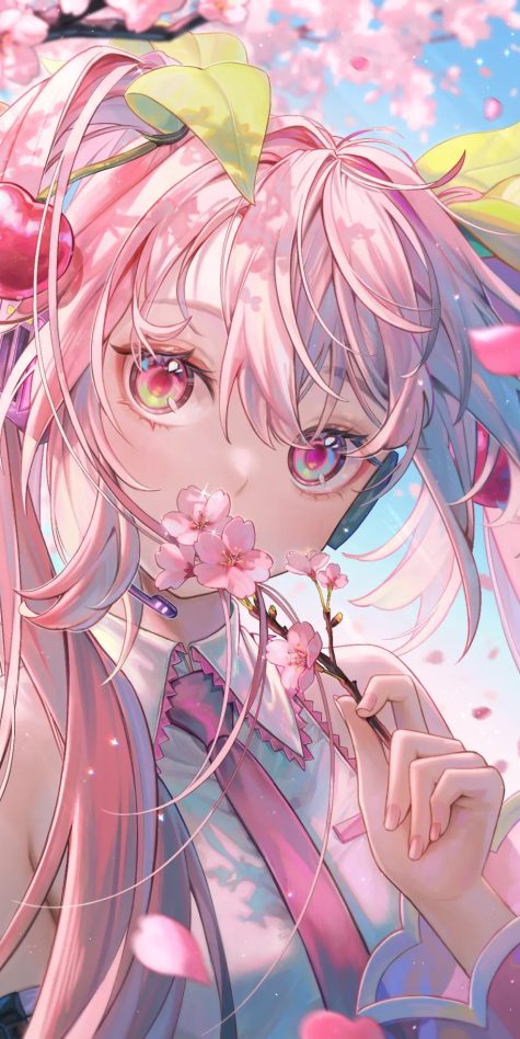 贴近双唇 – 花在嘴边插画特辑