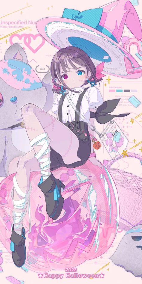 异彩夺目 – 异色瞳女子插画特辑