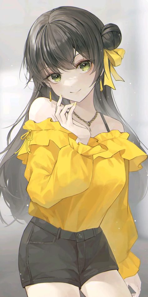 大胆露出肌肤♡ – 露肩上衣插画特辑