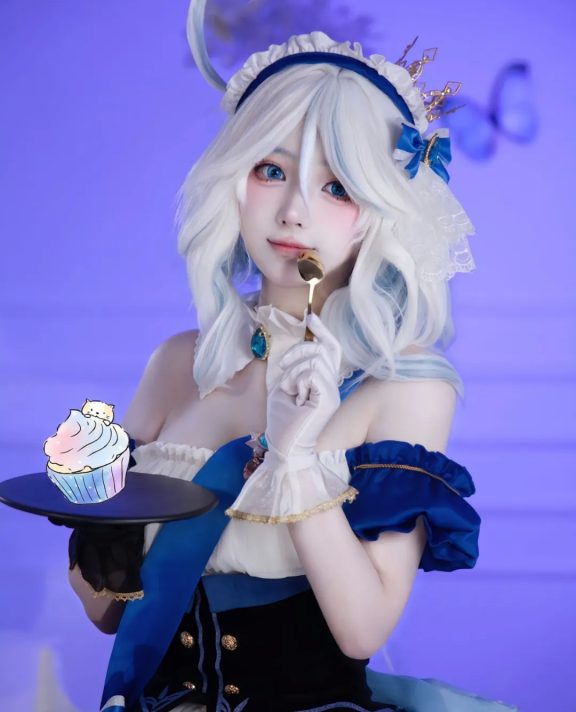 半跪式桃花刻晴，绫华雪糕特写，甜甜的芙宁娜小蛋糕～