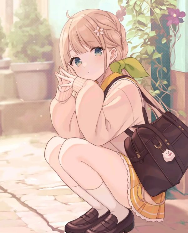 与校服绝配♡ – 乐福鞋插画特辑