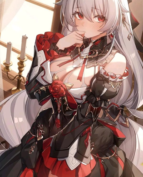 通红的脸颊 – 脸红女子插画特辑