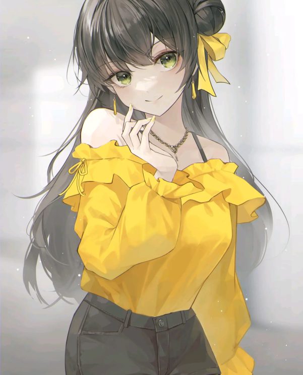 大胆露出肌肤♡ – 露肩上衣插画特辑