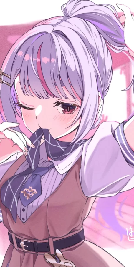 效率至上♪ – 咬着发圈插画特辑