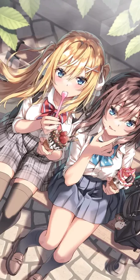 凉爽又甜美♡ – 冰淇淋插画特辑