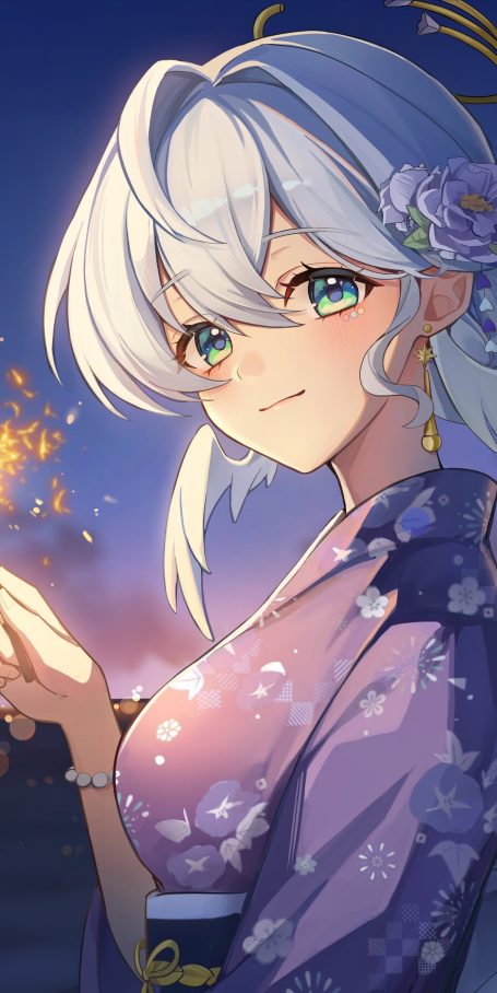 光芒下的少女们！韩国画师UWON的插画作品