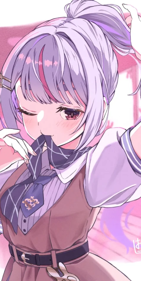 效率至上♪ – 咬着发圈插画特辑