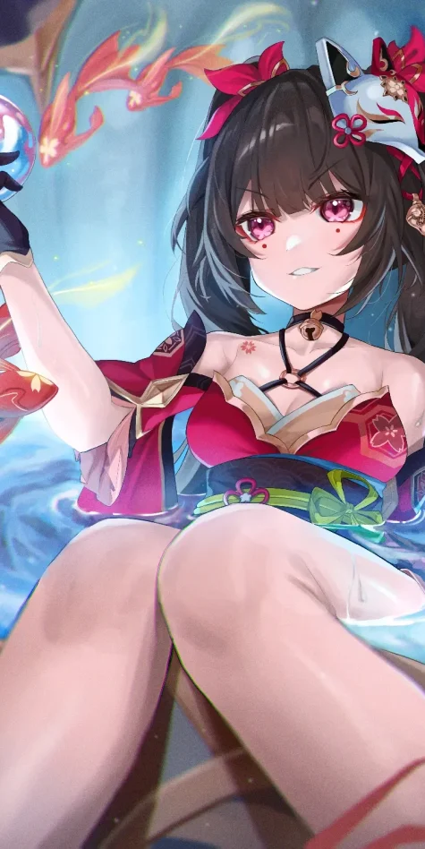 透明又清凉 – 浸在水中插画特辑