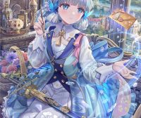 原神神里绫华角色立绘4K8K超清壁纸插画(第二期)