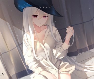 明日方舟斯卡蒂壁纸图包原画插画素材P站同人图合集