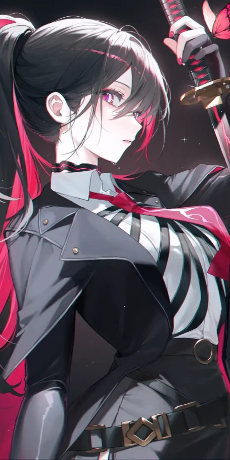 凛然之美 – 帅气女子插画特辑