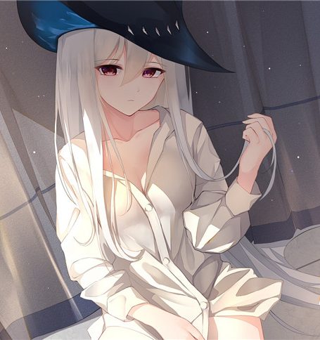 明日方舟斯卡蒂壁纸图包原画插画素材P站同人图合集