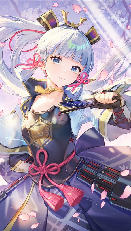 原神神里绫华同人壁纸原画游戏插画动漫超清(第一期)