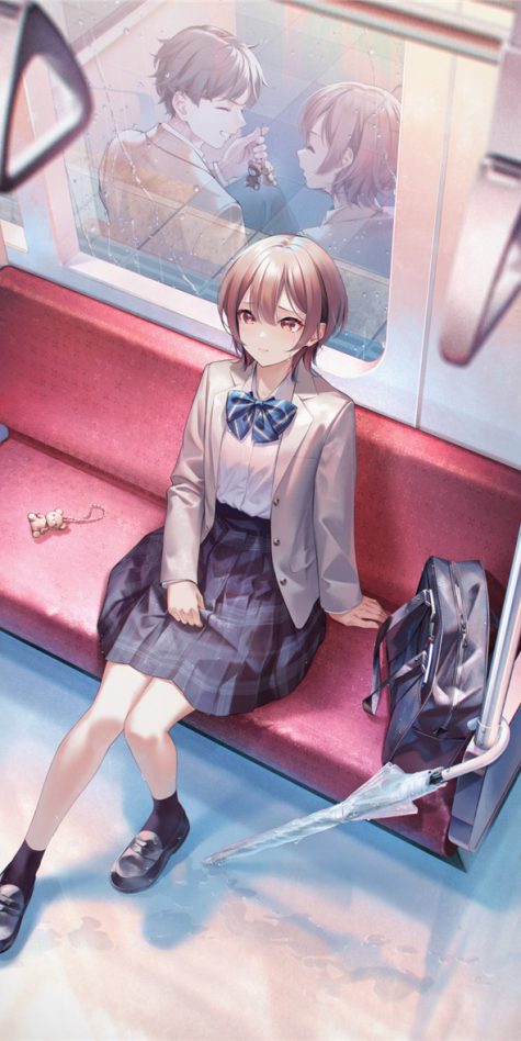 日本画师爽々柔和光影唯美人物原画插画作品集画集