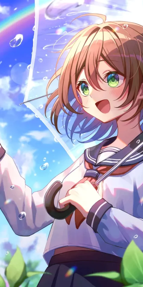 七彩拱桥♪ – 彩虹插画特辑