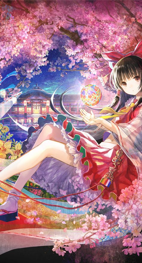 东方project系列博丽灵梦同人图包合集