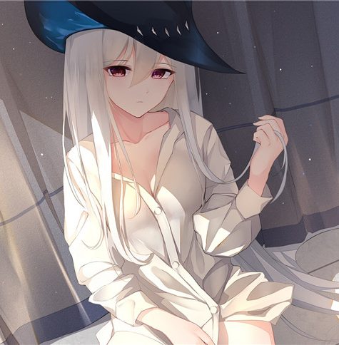 明日方舟斯卡蒂壁纸图包原画插画素材P站同人图合集