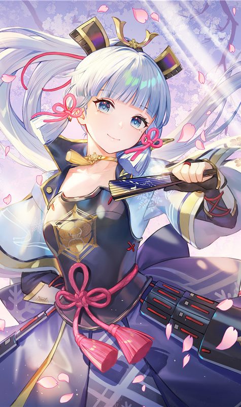 原神神里绫华同人壁纸原画游戏插画动漫超清(第一期)