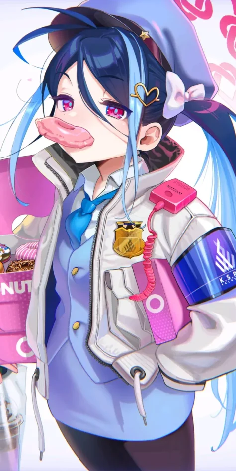 可爱造型♡ – 甜甜圈插画特辑