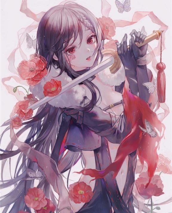 fate/FGO系列角色虞美人图集原画插画P站同人图片素材