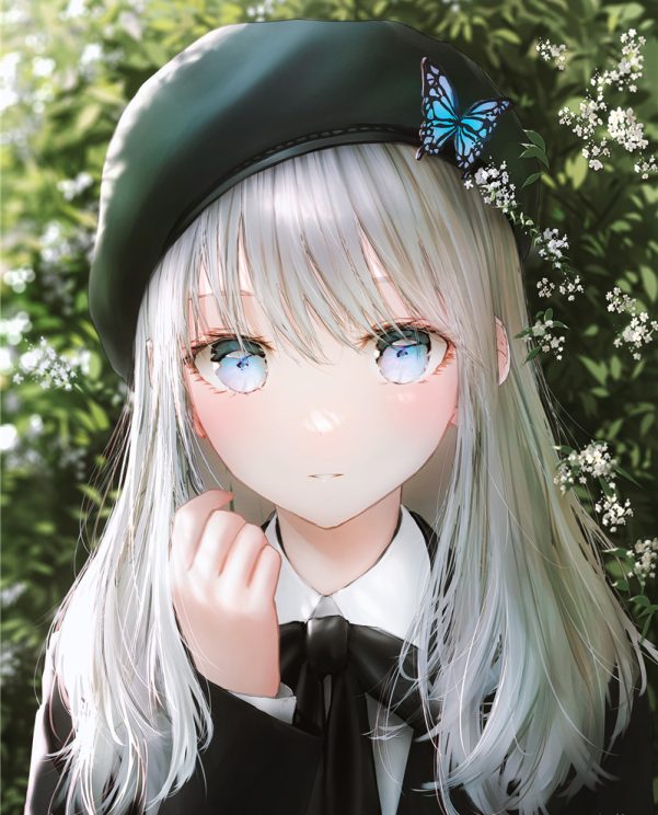 日本画师jizell清纯初恋感少女插画图集人物壁纸