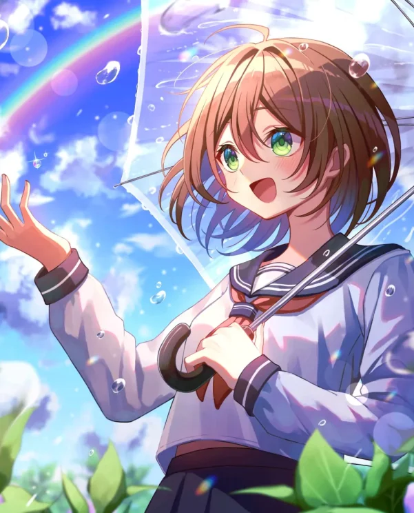 七彩拱桥♪ – 彩虹插画特辑
