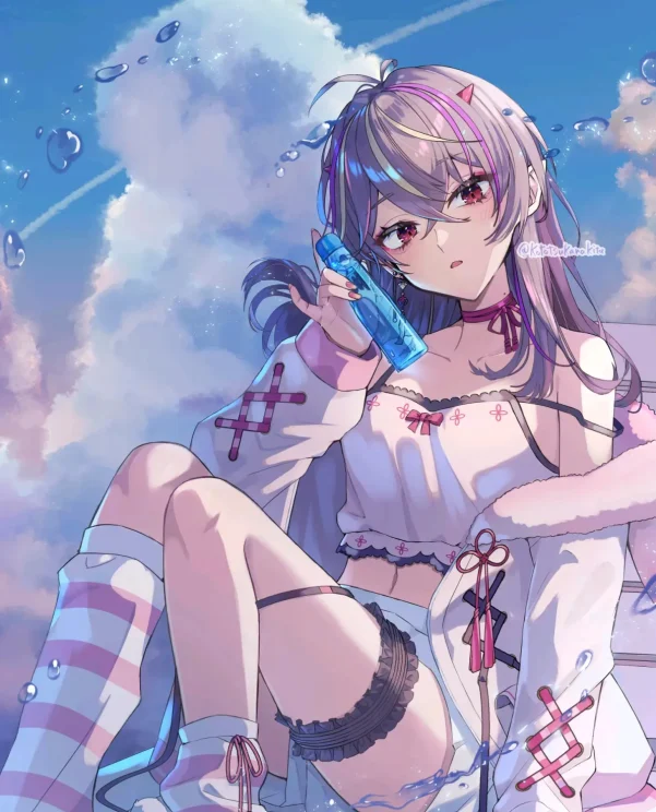 清爽滋味 – 弹珠汽水插画特辑