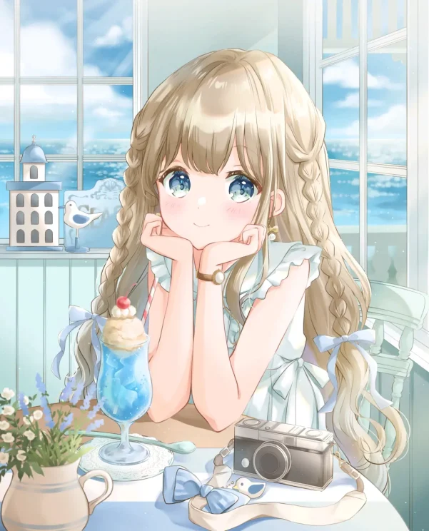 甜蜜又清爽♡ – 冰淇淋汽水插画特辑