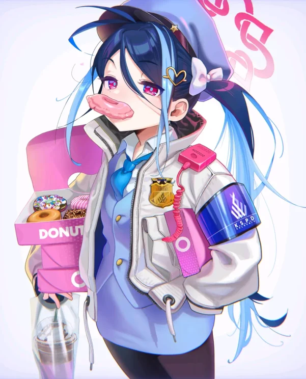 可爱造型♡ – 甜甜圈插画特辑