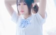 动漫博主猫君君MaoJun 蓝白梦幻少女