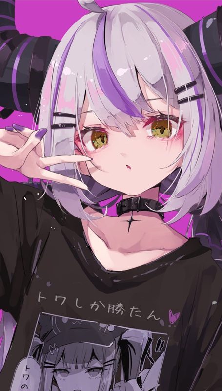 动漫地雷系少女穿搭风格服饰装扮插画CG壁纸高清图集