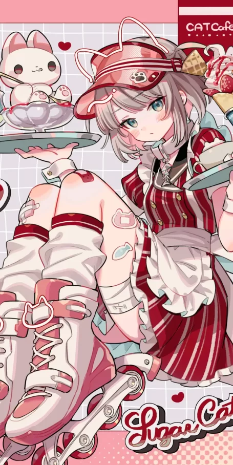 将所有甜蜜轻轻包裹♡ – 可丽饼插画特辑