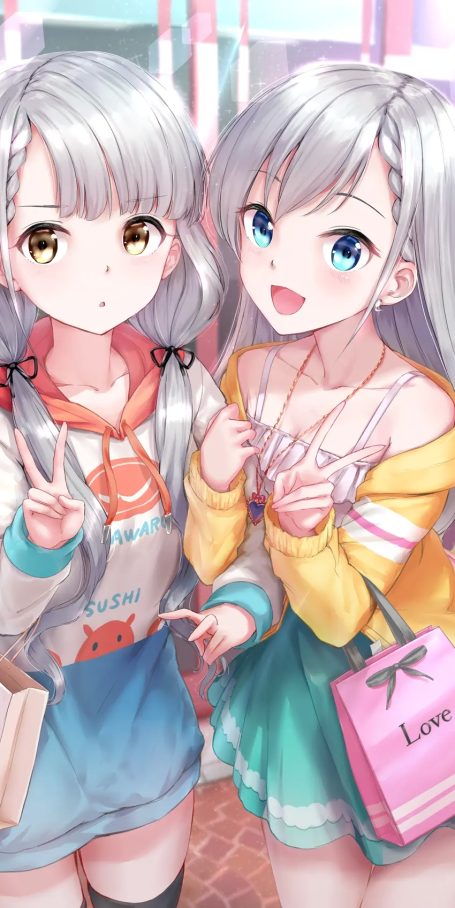 百合美图安利，谁能拒绝两个女孩子贴贴(百合)美图呢？