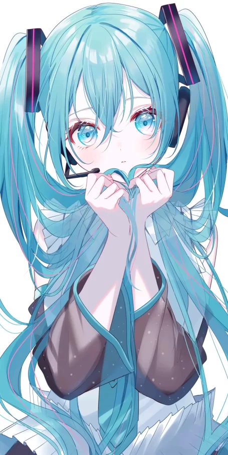 细腻的动作♡ – 手碰头发插画特辑