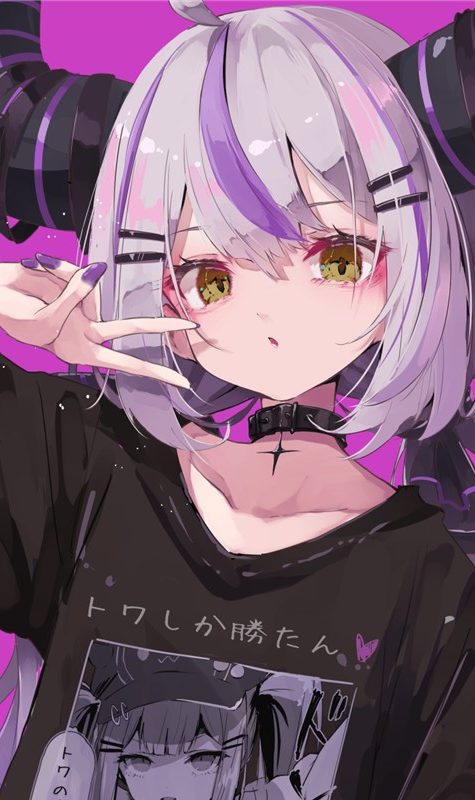 动漫地雷系少女穿搭风格服饰装扮插画CG壁纸高清图集