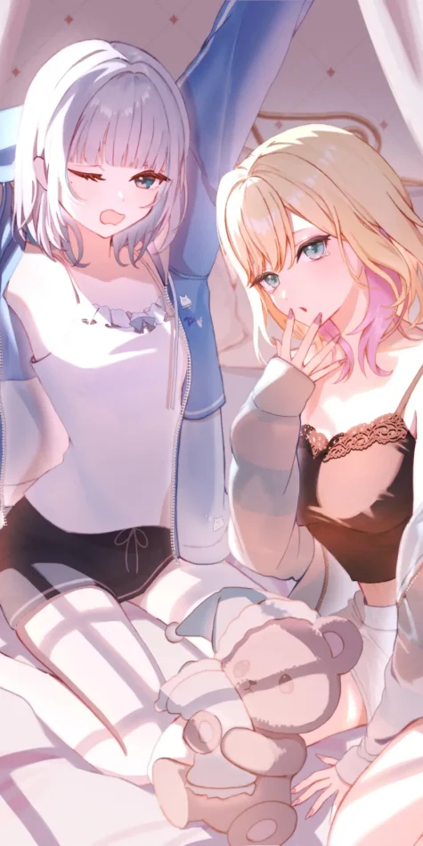 轻松舒适♡ – 家居服女子插画特辑