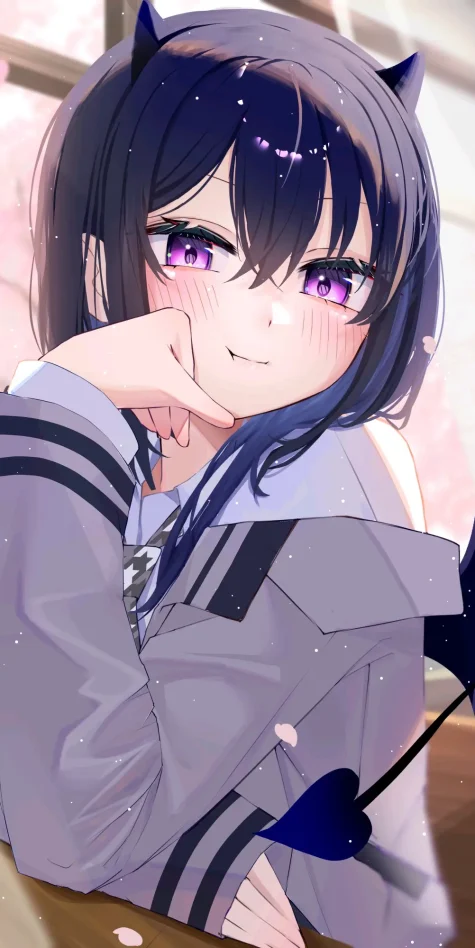 嘟嘟的脸颊♡ – 托腮女子插画特辑