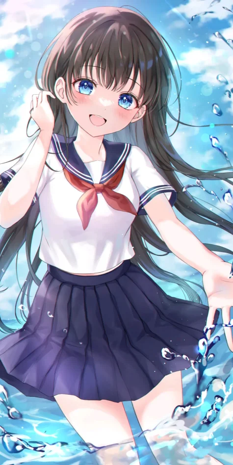 凉爽的临场感 – 水插画特辑