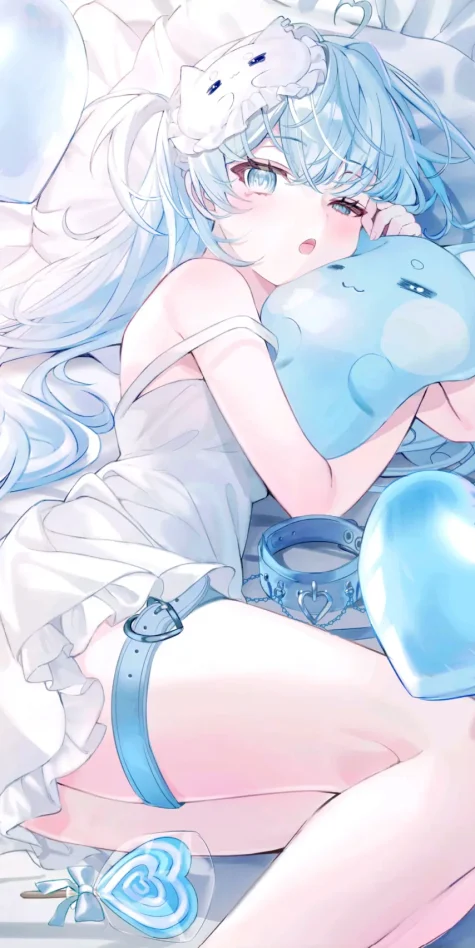 悠闲放松 – 侧卧插画特辑