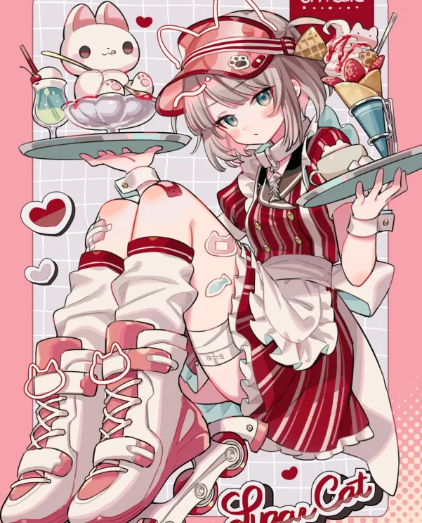 将所有甜蜜轻轻包裹♡ – 可丽饼插画特辑
