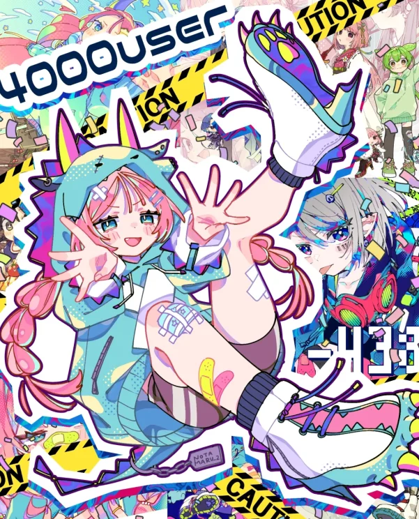 缤纷活泼♪ – 流行风格插画特辑