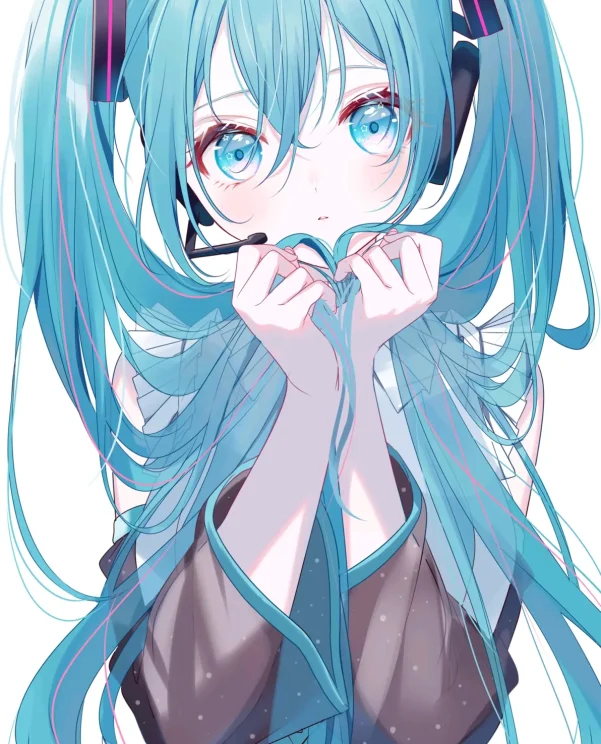 细腻的动作♡ – 手碰头发插画特辑