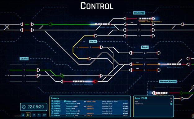铁路调度模拟器/铁路路线/Rail Route