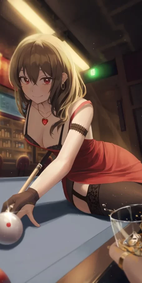 桌上智斗 – 台球插画特辑